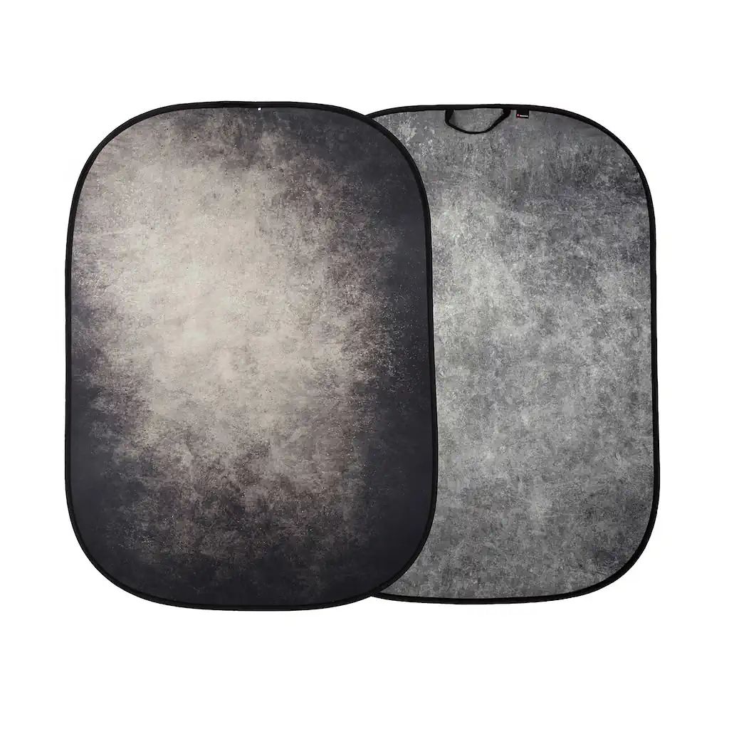 Manfrotto Lastolite Vintage Collapsible Background 1.5x2.1m Smoke/Concrete