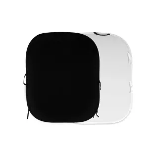 Manfrotto Lastolite 1.8 x 2.15m Plain Collapsible Background Black and White