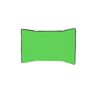 Manfrotto Panoramic Background 4m Chroma Key Green with Frame