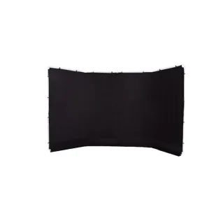 Manfrotto Panoramic Background 4m Black Cover Only