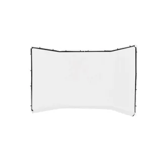 Manfrotto Panoramic Background Cover 4m White