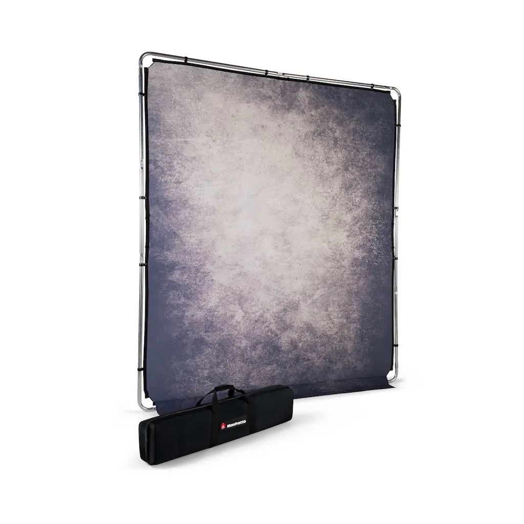 Manfrotto Lastolite EzyFrame Vintage Background 2x2.3m Smoke