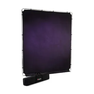 Manfrotto EzyFrame Vintage Background Cover 2x2.3m Aubergine