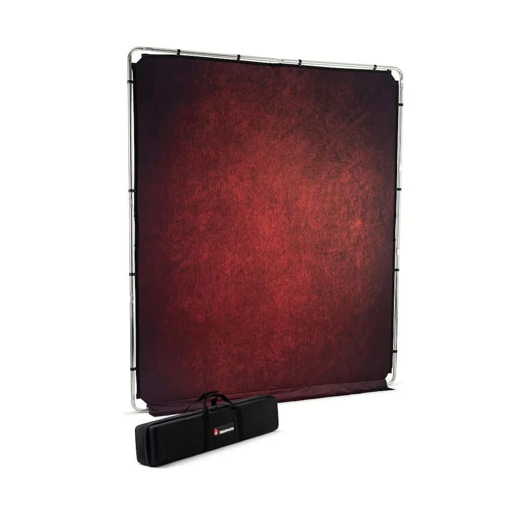Manfrotto EzyFrame Vintage Background Crimson 2m x 2.3m