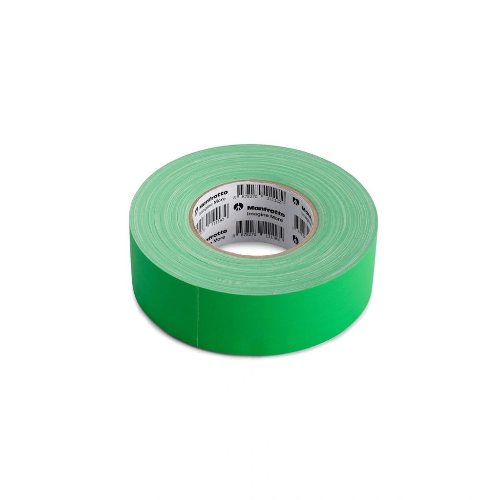 Manfrotto Chroma Key Green Gaffer Tape 50mm x 50m