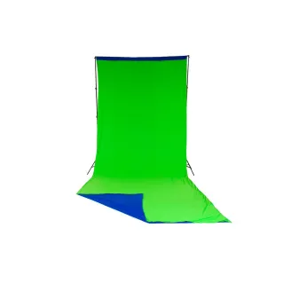 Manfrotto 3x7m Reversible Chroma Key Curtain Blue and Green Background