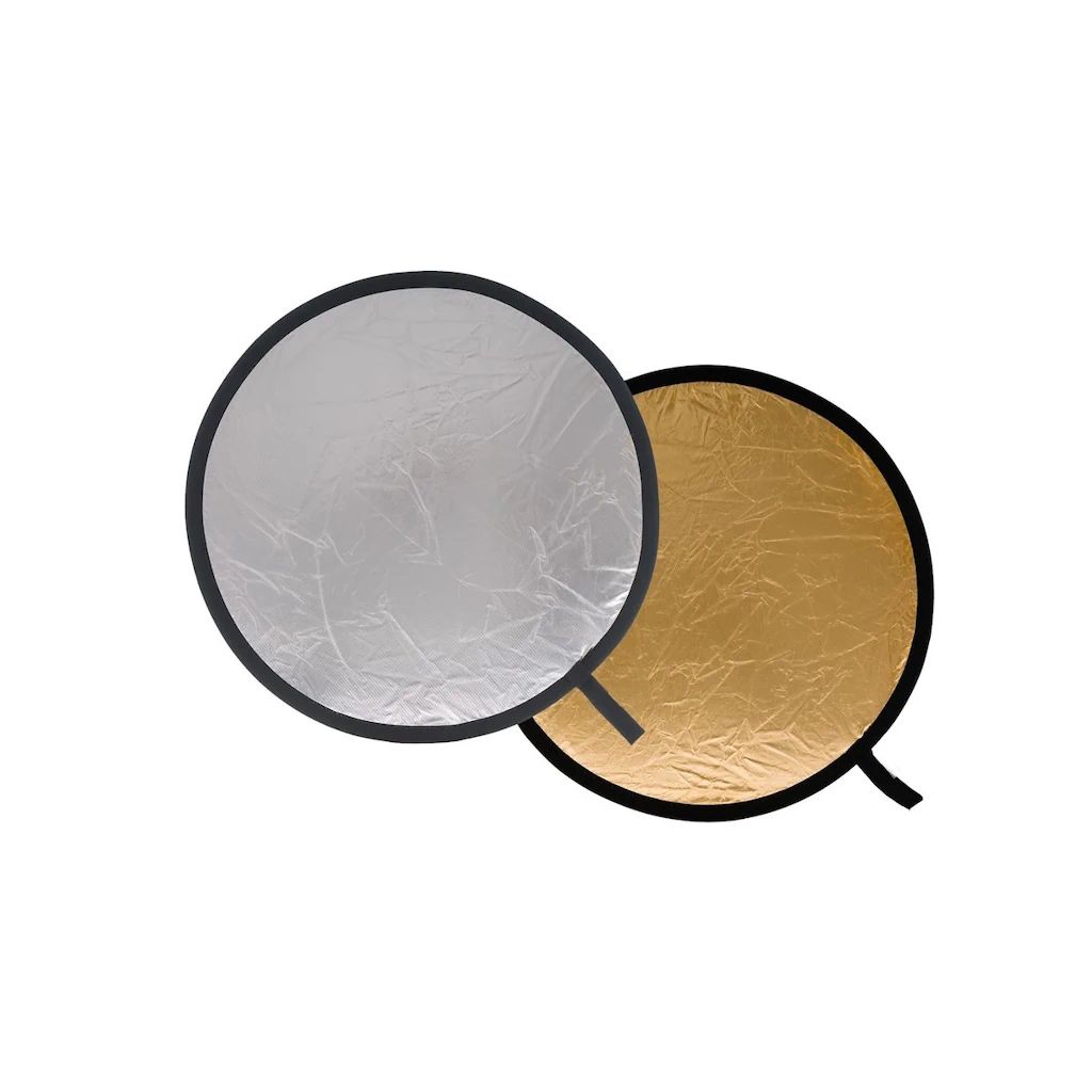 Manfrotto 50cm Collapsible Reflector Silver and Gold