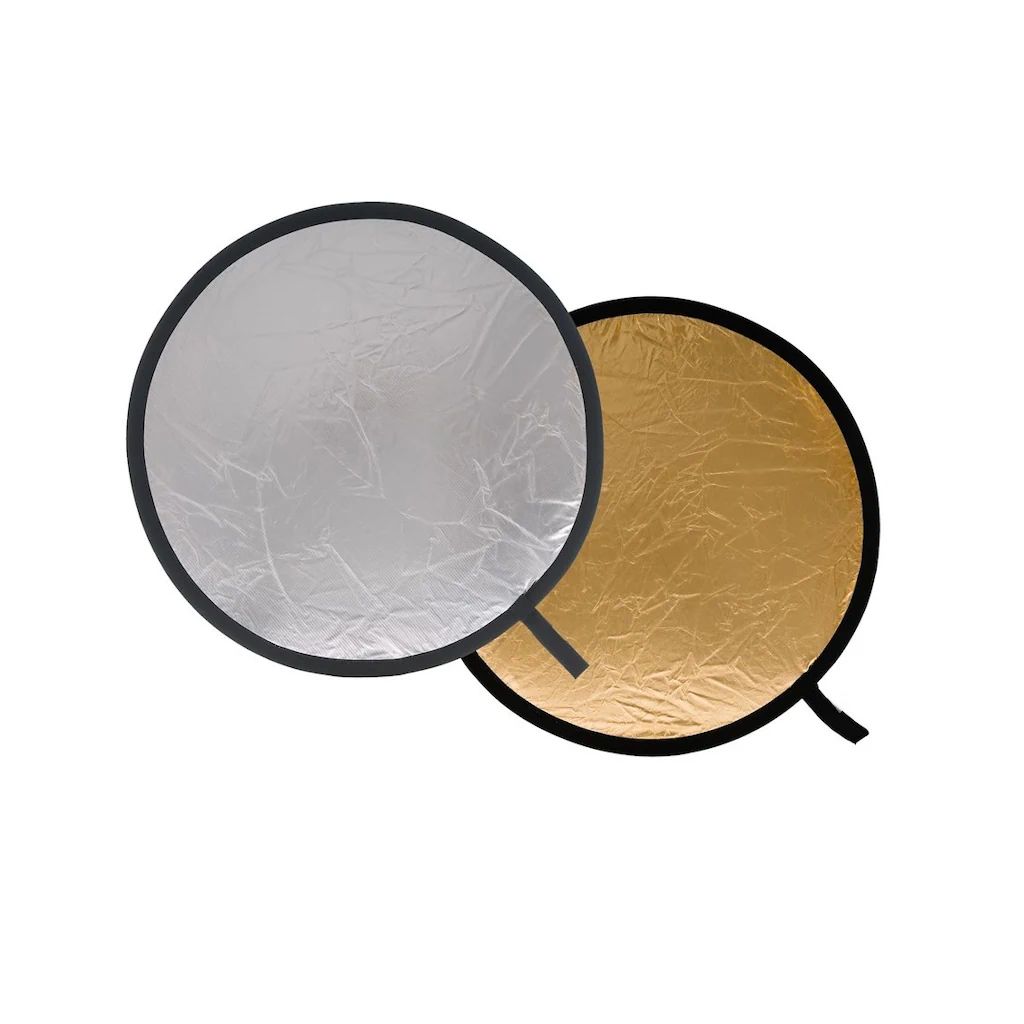 Manfrotto 76cm Collapsible Reflector Silver/Gold