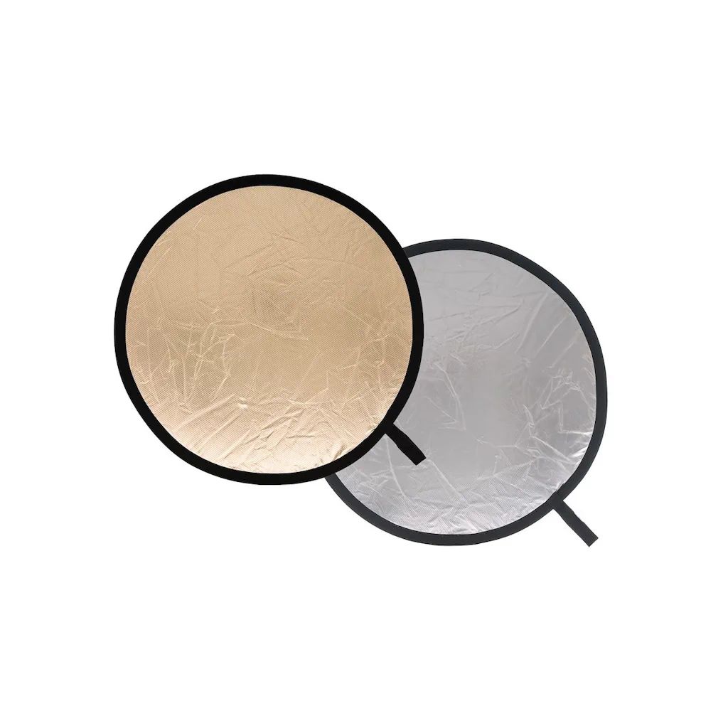 Manfrotto 76cm Collapsible Reflector Sunfire/Silver