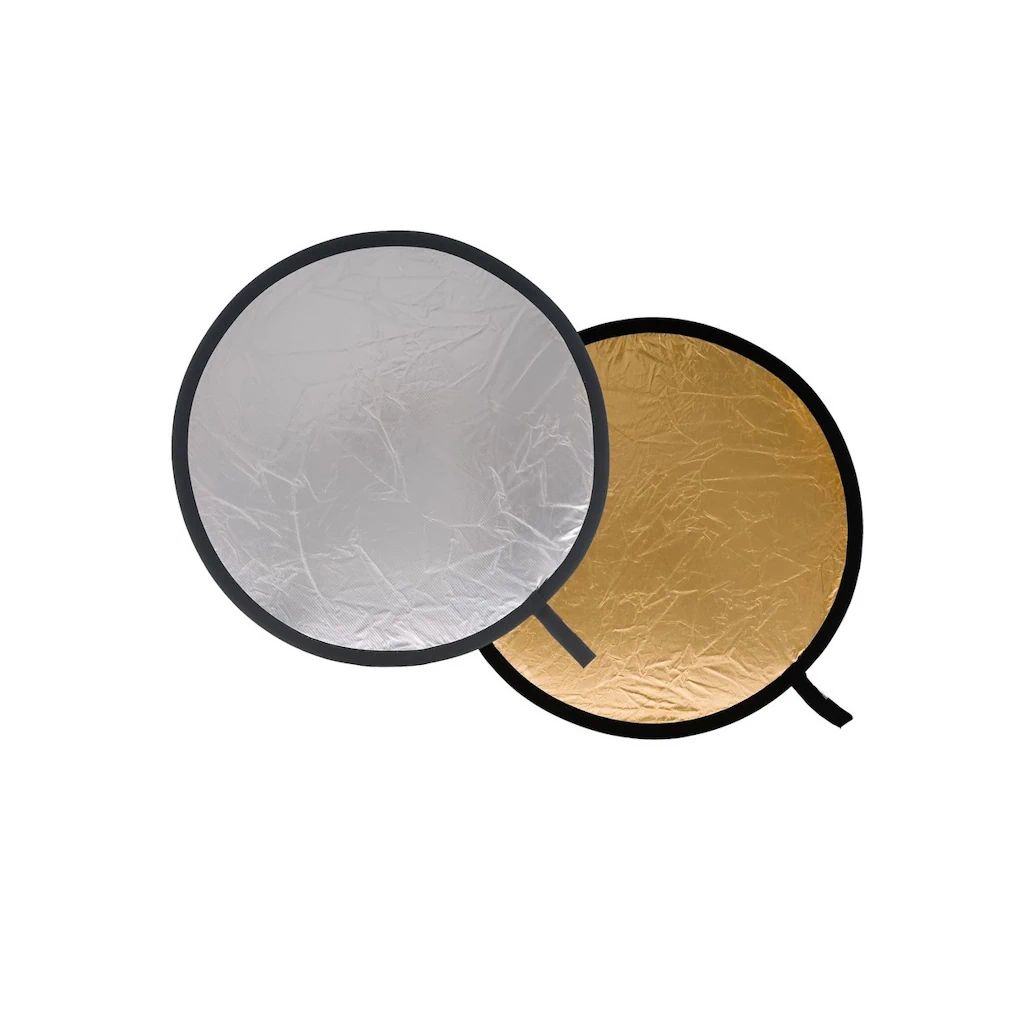 Manfrotto 95cm Collapsible Reflector Sunfire and Silver