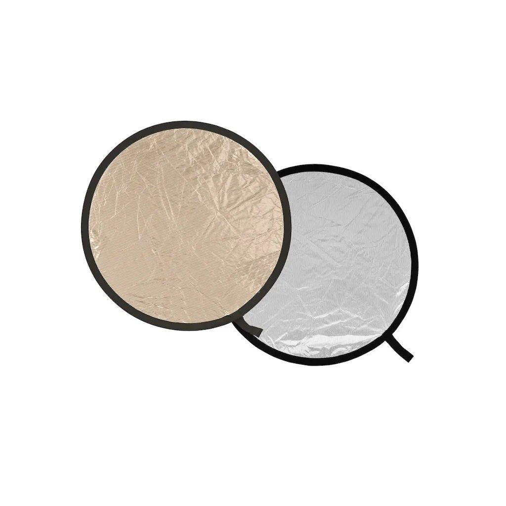 Manfrotto 1.2m Collapsible Reflector Sunlite and Soft Silver