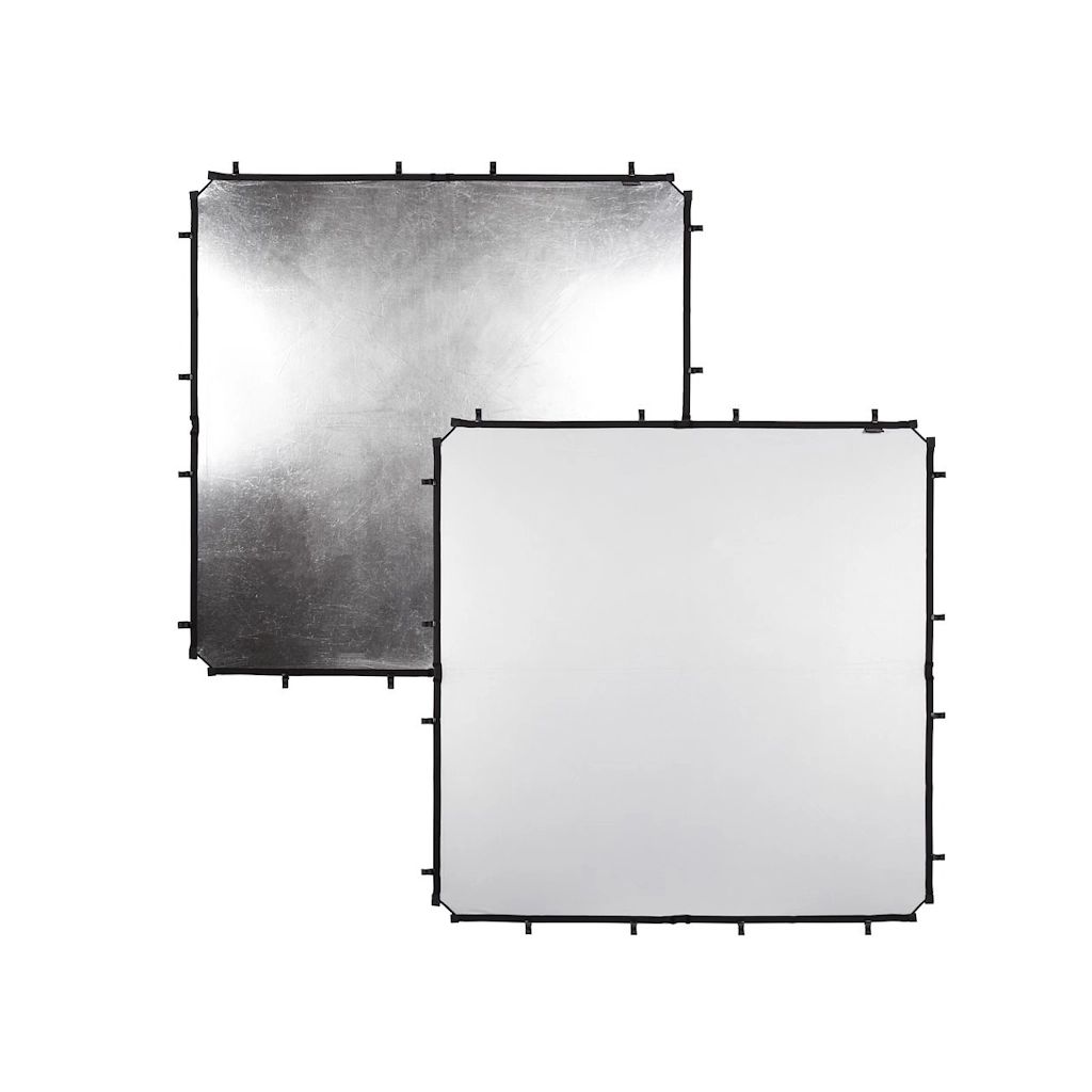 Manfrotto SkyRapid 1.5x1.5m Silver/White Fabric