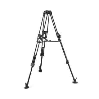 Manfrotto Aluminium Fast Twin Leg Video Tripod with Middle Spreader