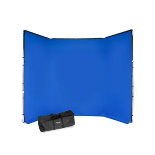 Manfrotto Chroma Key FX Background Blue Portable Backdrop System