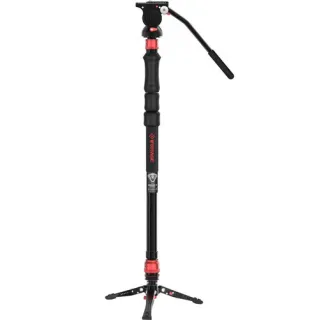 iFootage Cobra 3 Strike CB3 A150S - III Monopod & Komodo K5S Fluid Head Bundle