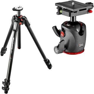Manfrotto 055 Carbon Fibre 3-Section Tripod with XPRO Magnesium Ball Head Kit