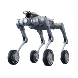 Unitree A2-W Pro Wheeled Quadruped Robot inc. Docking Station (backpack processor)