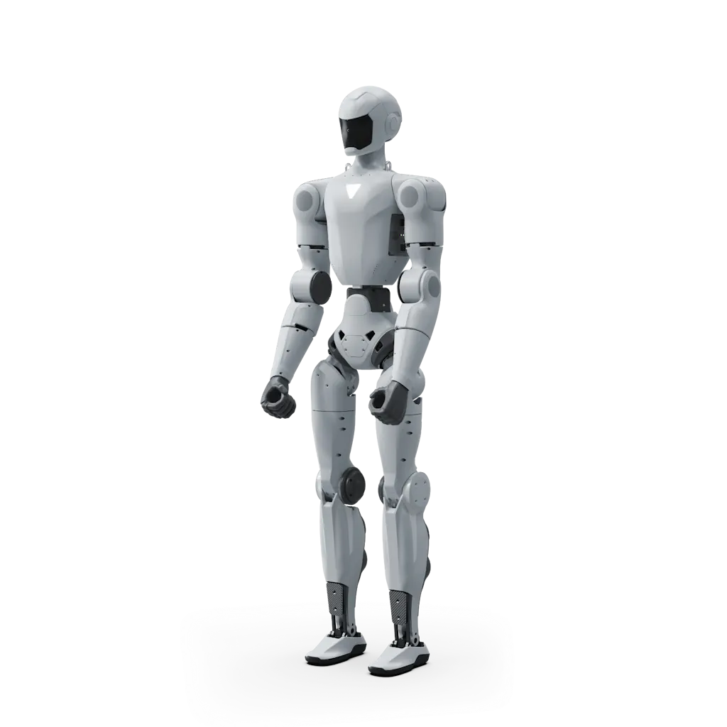 Unitree R1 EDU Pro A Humanoid Robot with Dex3 Hands (Non Tactile) White & Blue