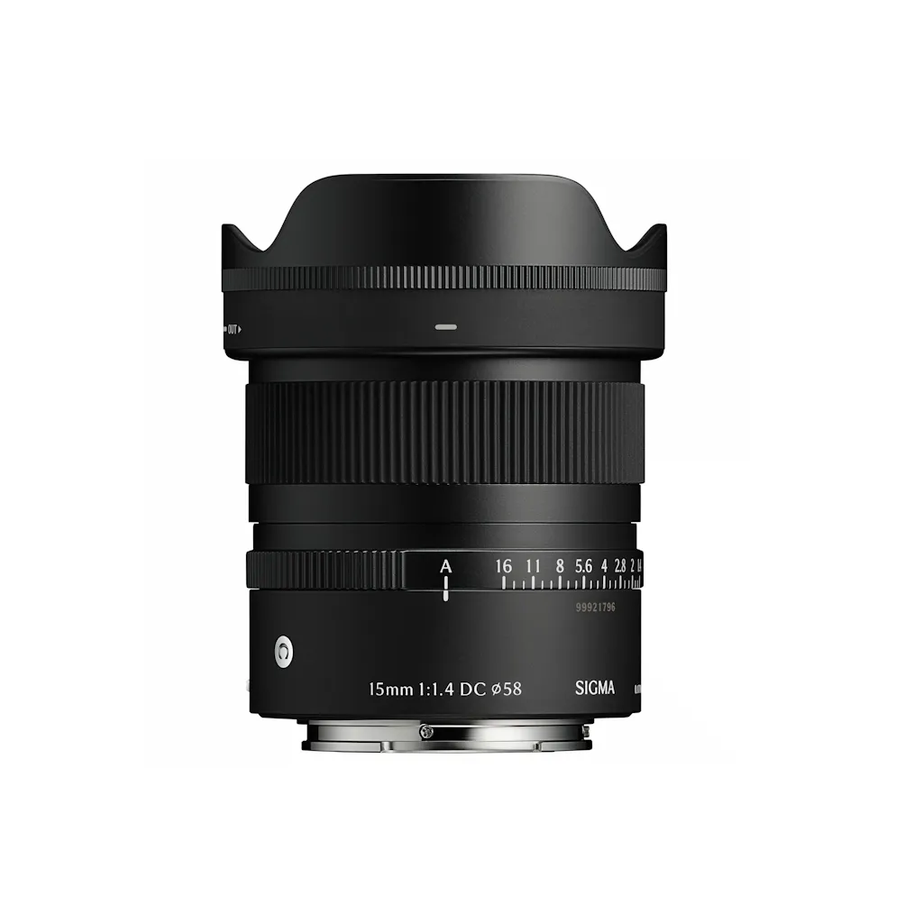 Sigma 15mm f/1.4 DC Contemporary Lens for Fuji X Mount