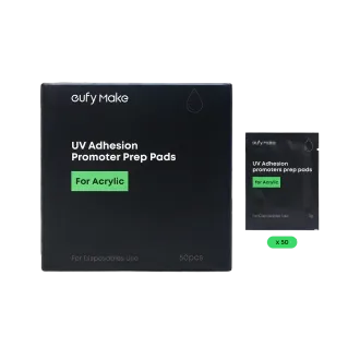 eufyMake UV Adhesion Promoters Prep Pads for Glass and Ceramics (50pcs)