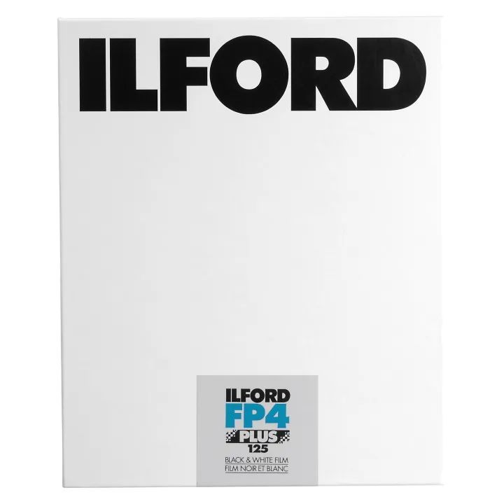 Ilford FP4 Plus ISO 125 12x20" 25 Sheets Black & White Film