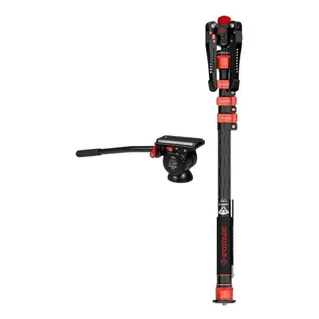 iFootage Cobra 3 C180F Monopod & Komodo K5 Fluid Head Bundle