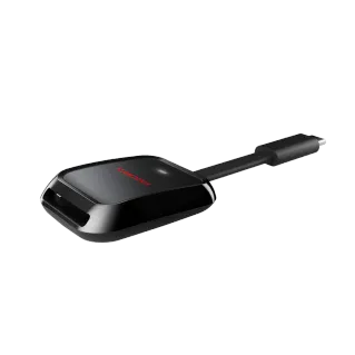 SanDisk QuickFlow SD UHS-I USB-C Reader USB 3.2 Gen 1 Type C Accessory