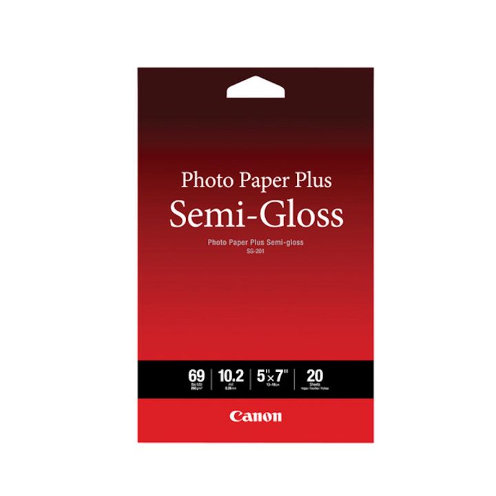 Canon Semi Gloss Photo Paper 260GSM A3 20 Sheets - SG201A3
