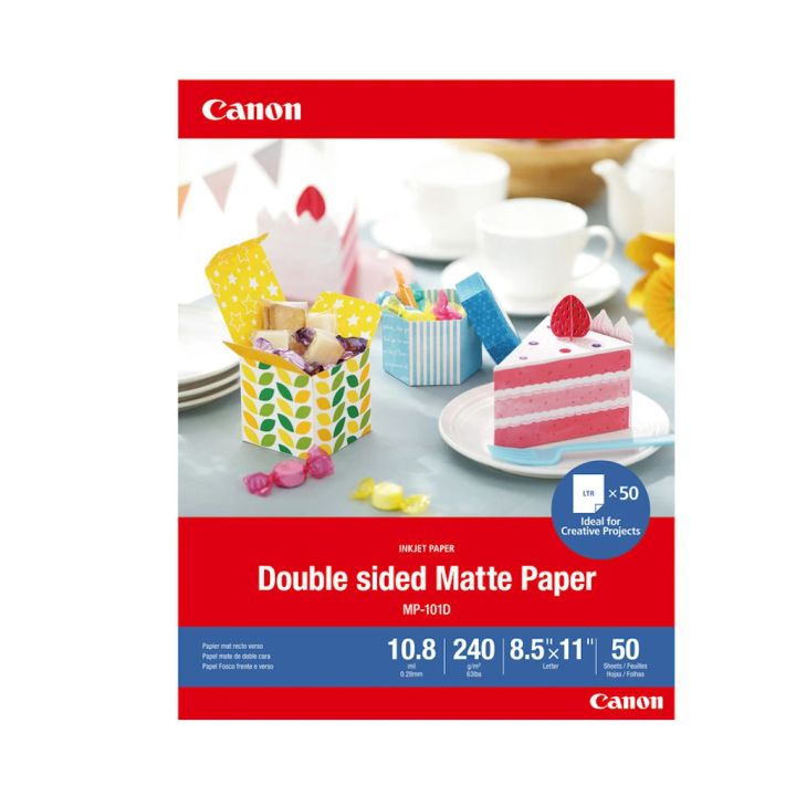 Canon Matte Paper Double sided 240GSM A4 50 Sheets - MP-101DA4