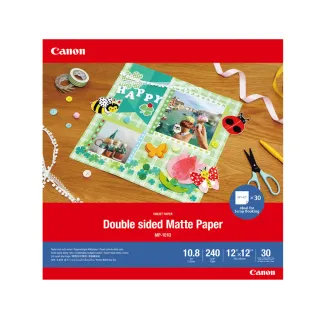 Canon Matte Paper Double sided 240GSM 12x12" 30 Sheets - MP-101D12X12**