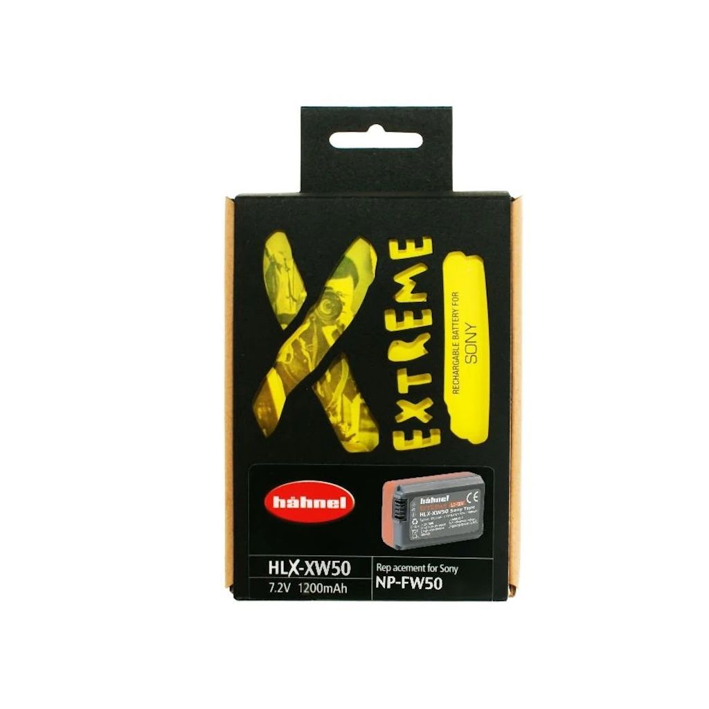 Hahnel HLX-XW50 EXTREME Li-ion Battery 2400mAh 7.2V for Sony NP-FW50