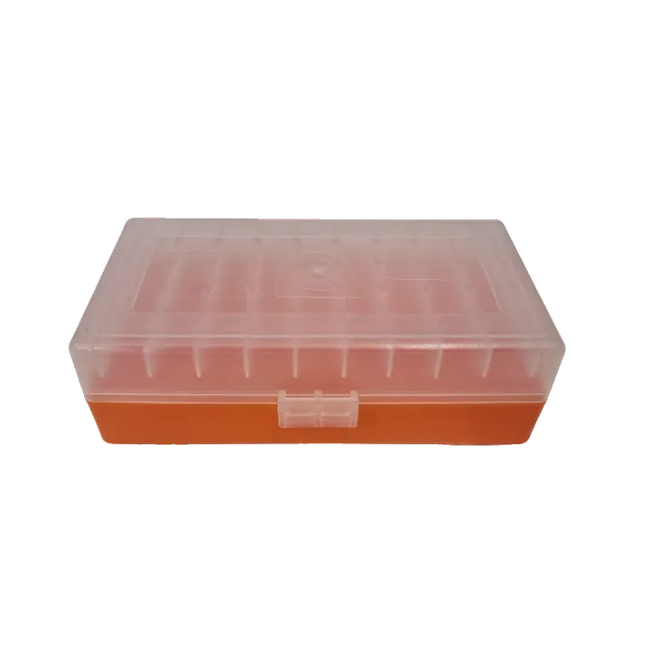 Megaline Ammo Box -50 Bullets Cal .45 ACP Pistol **
