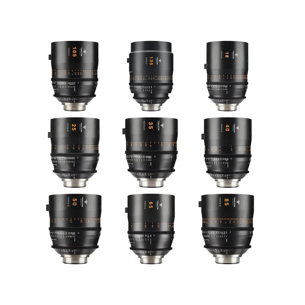 Tokina Vista-C 9 Lens Set 18/25/35/40/50/65/85/105/135mm PL Mount