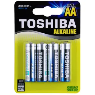 Toshiba AAA Battery Quad Pack