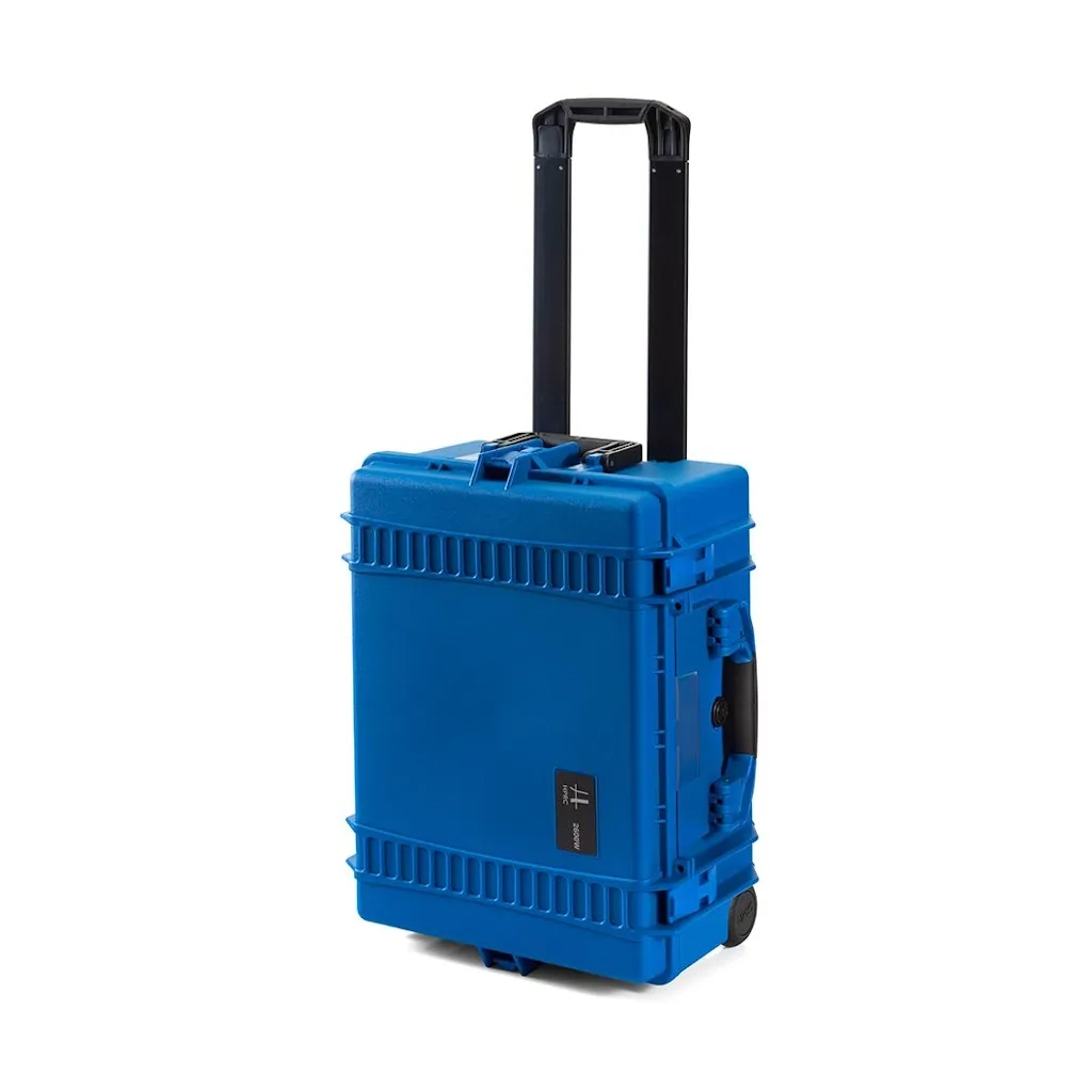 HPRC 2600W - Wheeled Hard Case Empty ( Blue ) with Black Handle and Latches