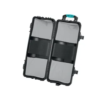 HPRC 6200 - Hard Case with foam for Tripod (Black) with Blue Handle