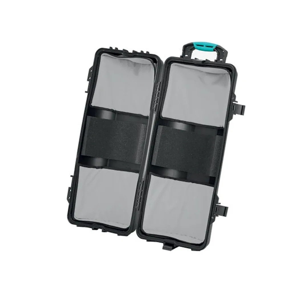 HPRC 6200 - Hard Case with foam for Tripod (Black) with Blue Handle