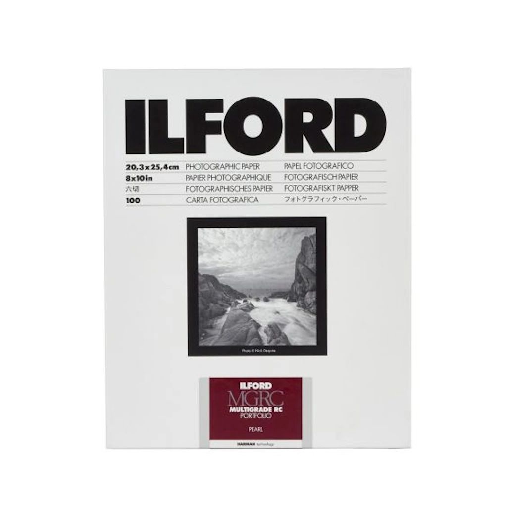 Ilford Multigrade RC Portfolio 4K Pearl 8x10" 25 Sheets Darkroom Paper