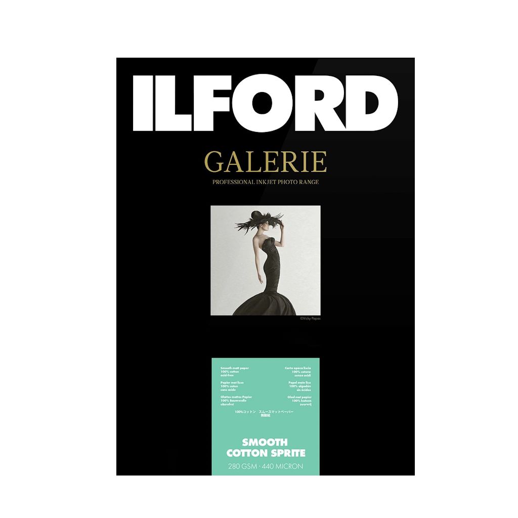 ILFORD GALERIE Smooth Cotton Sprite 310gsm A3 25 Sheets