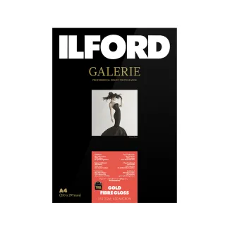 Ilford Gold Fibre Gloss Pages 33x33 (330mm x 365mm) - Square 25 Sheets