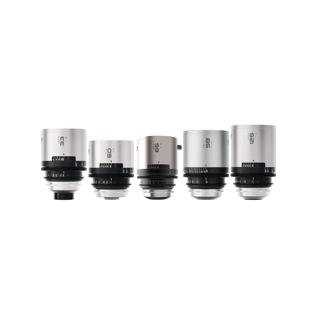 Blazar Remus  33/50/85/ 125mm 4 Lens Bundle, PL, Silver