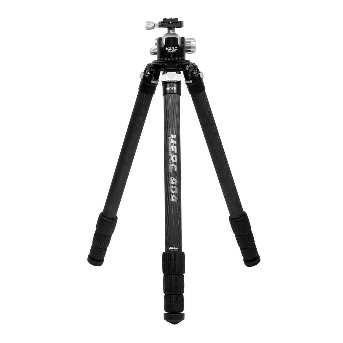 SLIK M.E.R.C. 404 Carbon Fiber Tripod Kit With CF-404 Legs And BH-55 Ball Head