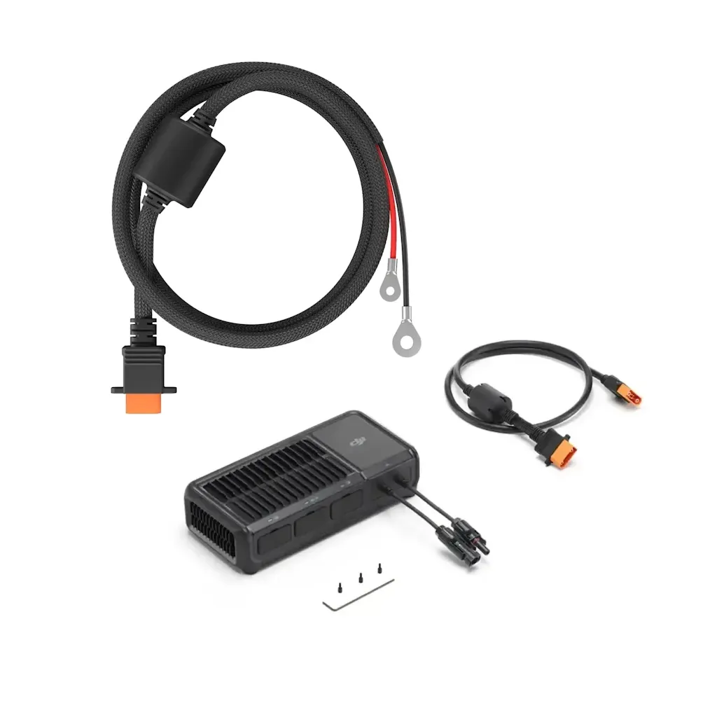 DJI Power 1.8kW Super Fast Car Charging Combo incl. 45A Car Battery Cable