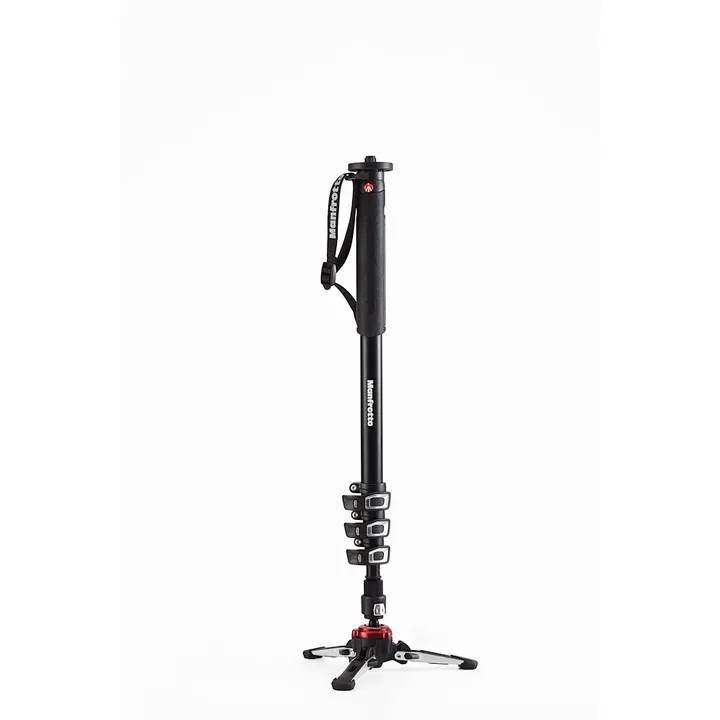 Manfrotto XPRO Aluminium 4 Section Video Monopod with FLUIDTECH Base