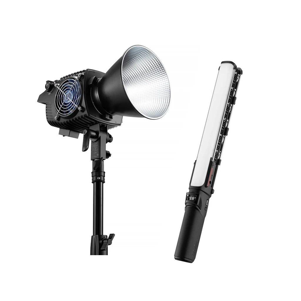 ZHIYUN MOLUS B300 300W Bi-Colour COB Light Kit incl. FIVERAY V60 LED Light Stick