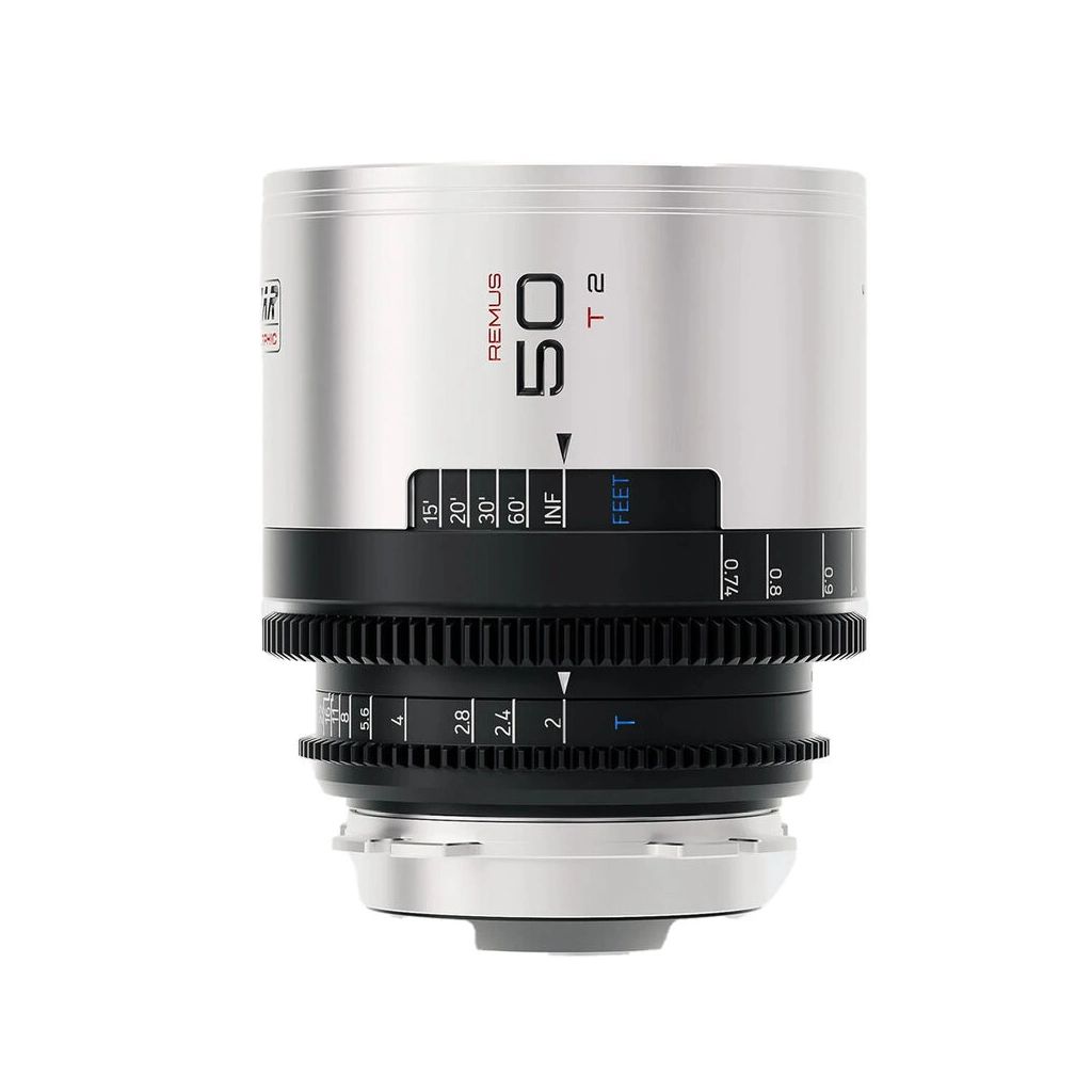 Blazar 50mm T2.0 1.5x Full Frame Anamorphic Lens, PL, Silver