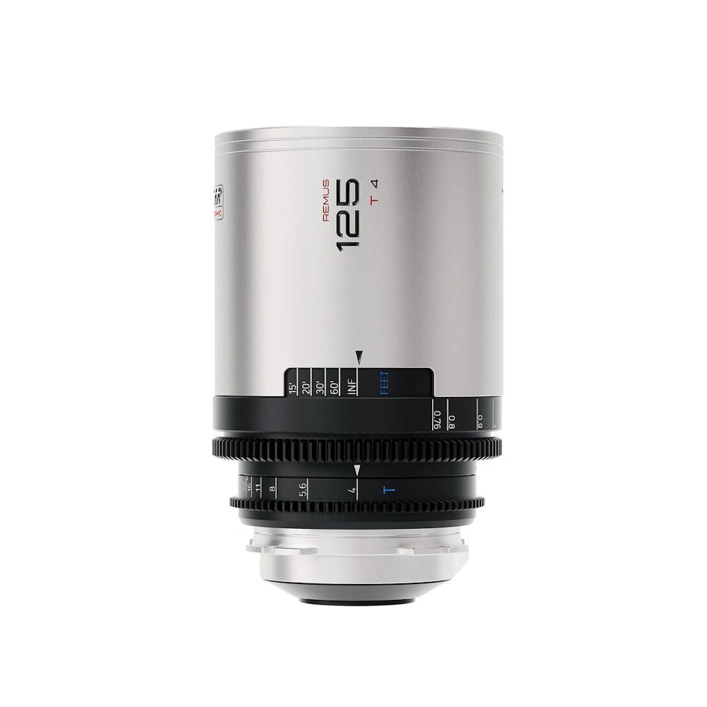Blazar 125mm T41.5x Full Frame Anamorphic Lens, PL, Silver