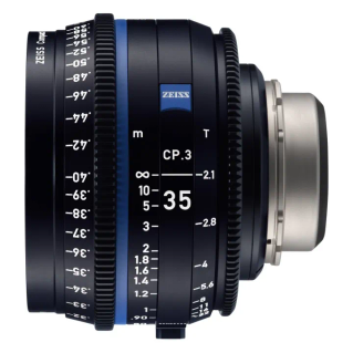 Zeiss CP.3 35mm/T2.1 Feet Compact Prime Cine Lens
