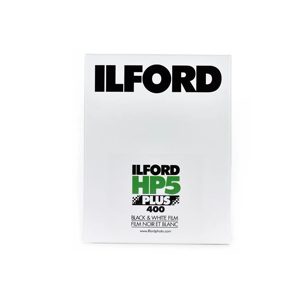 Ilford Harman HP5+ Sheet 3.25 x 4.25” 25 PK