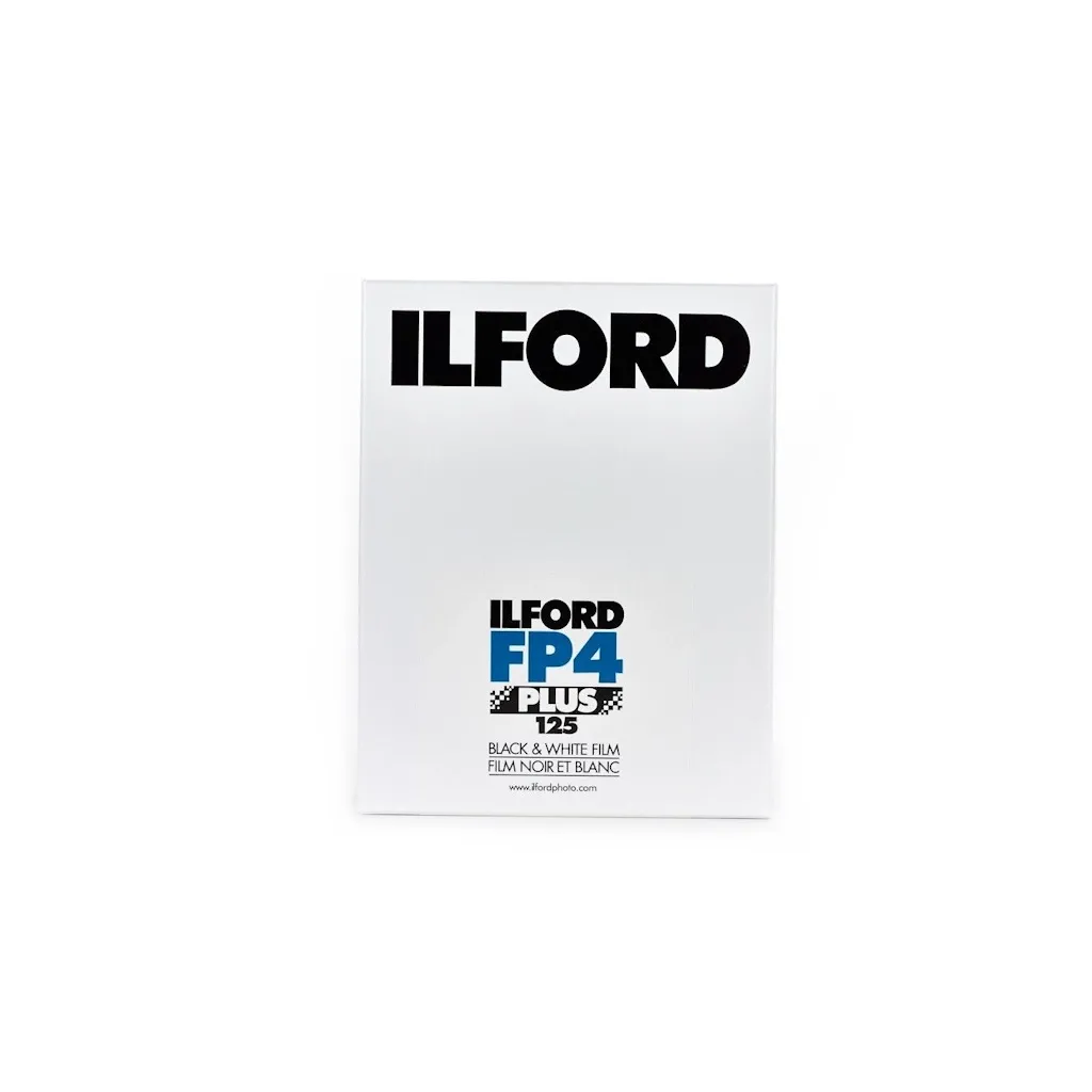 Ilford Harman FP4+ Sheet 3.25 x 4.25” 25 PK